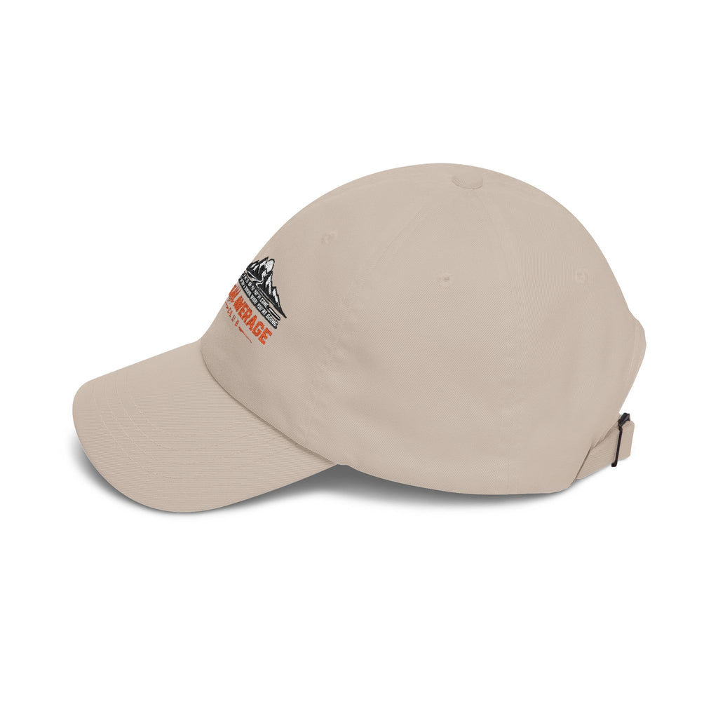 KILL AVERAGE CLUB Embroidered Dad Cap – Compass & Mountains