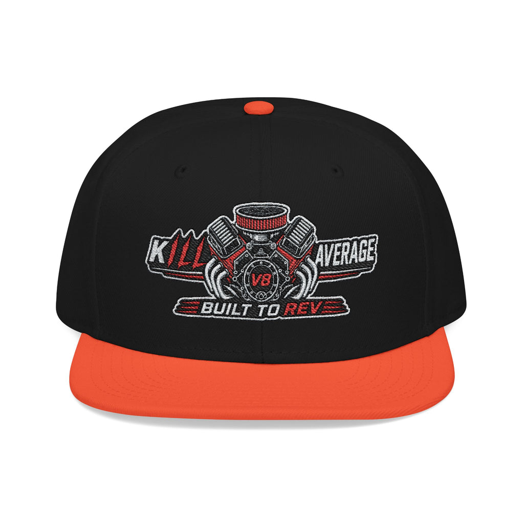Kill Average Built to Rev V8 Embroidered Snapback Hat