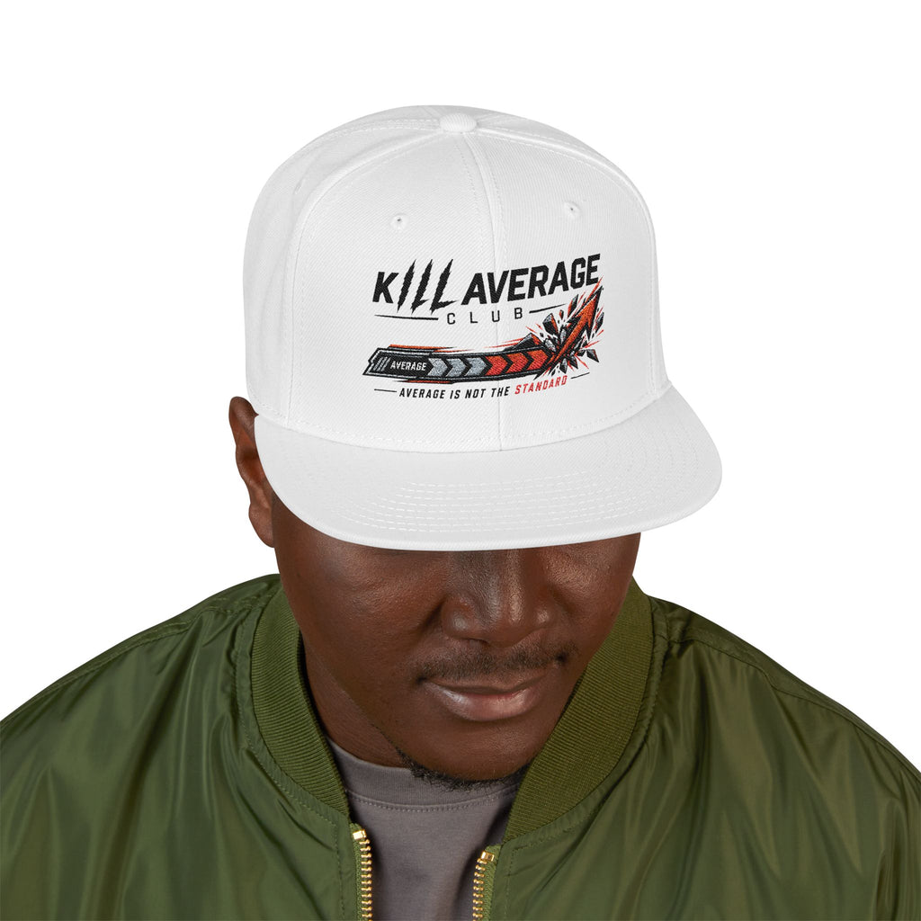 All Average Embroidered Snapback Hat | Kill Average