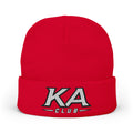 KA Club Embroidered Knit Beanie — Streetwear Winter Hat