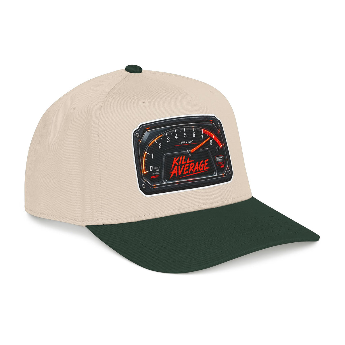 Kill Average Tachometer Racing Cap | Automotive Gearhead Baseball Hat