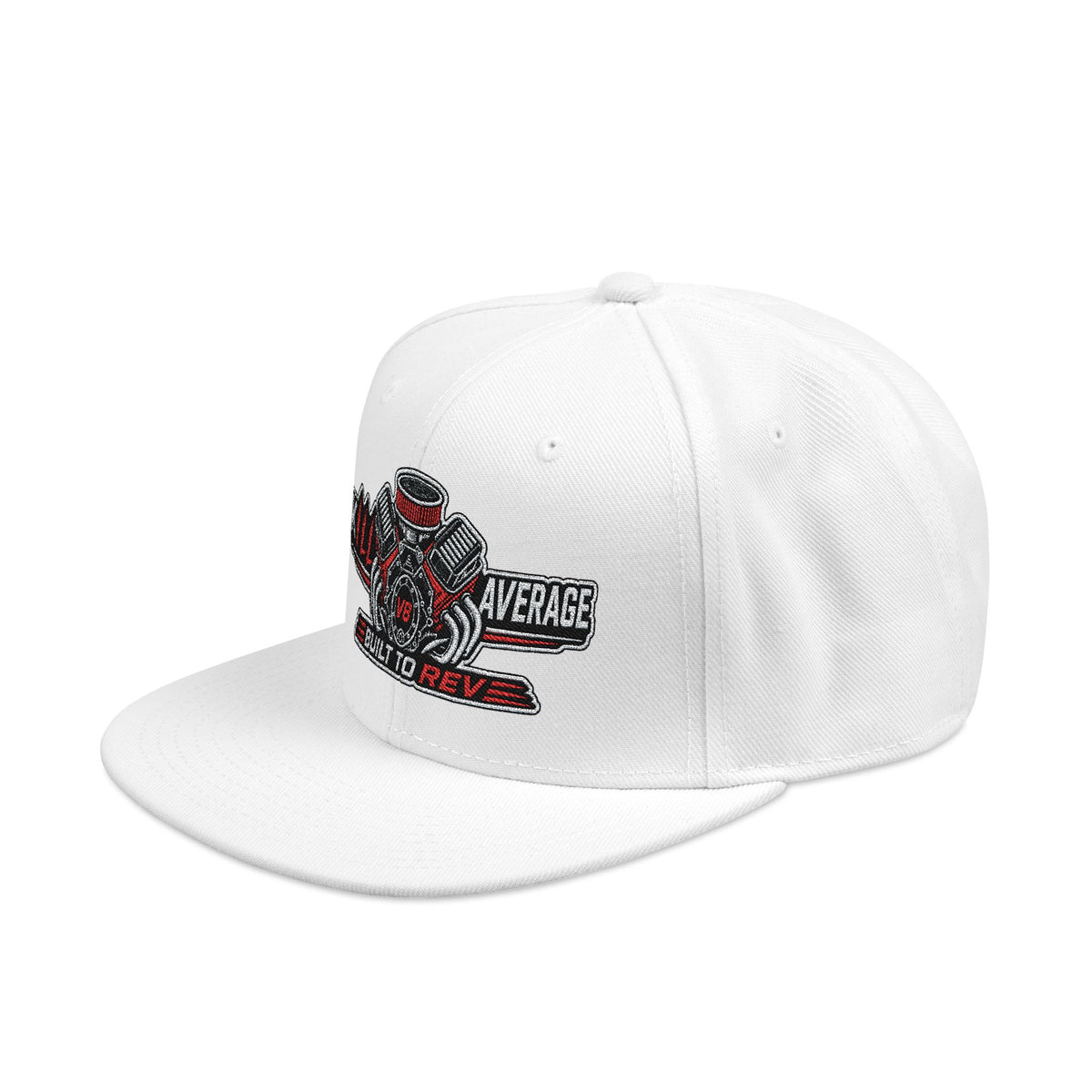 Kill Average Built to Rev V8 Embroidered Snapback Hat