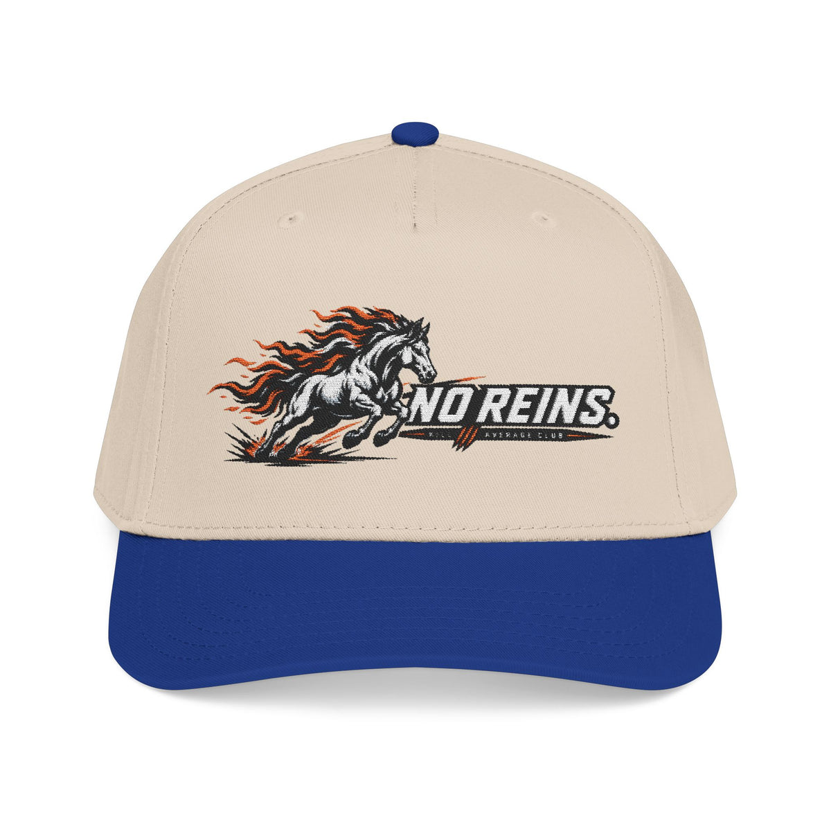 No Reins Horse Embroidered Baseball Cap | Kill Average Club