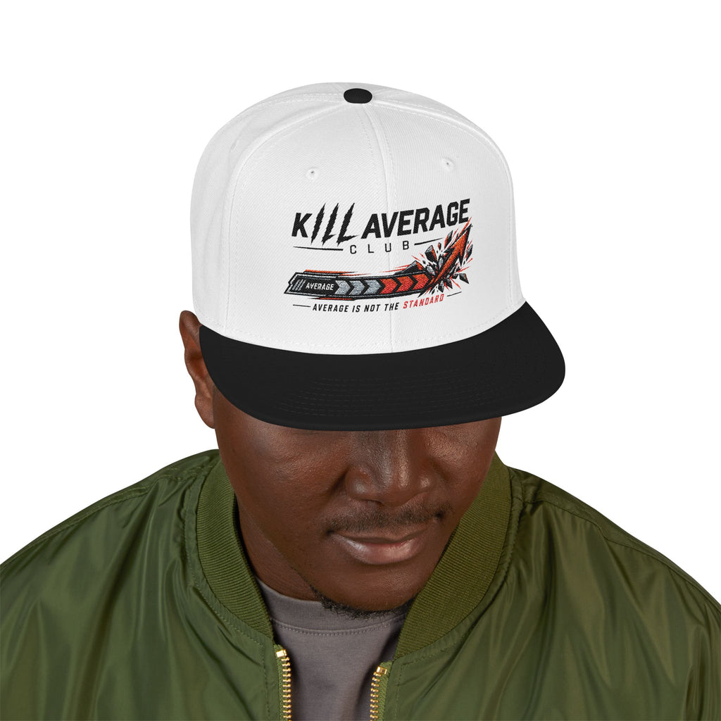 All Average Embroidered Snapback Hat | Kill Average