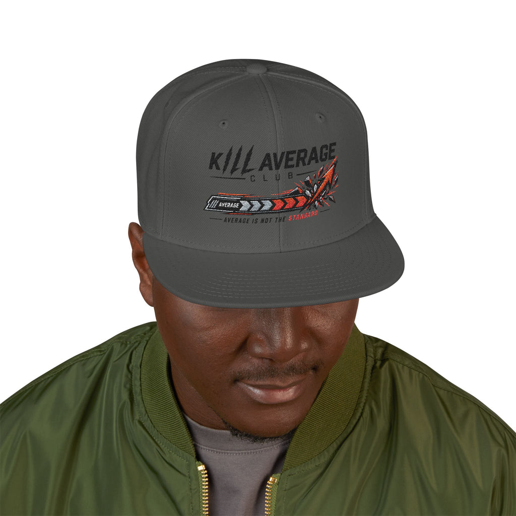All Average Embroidered Snapback Hat | Kill Average