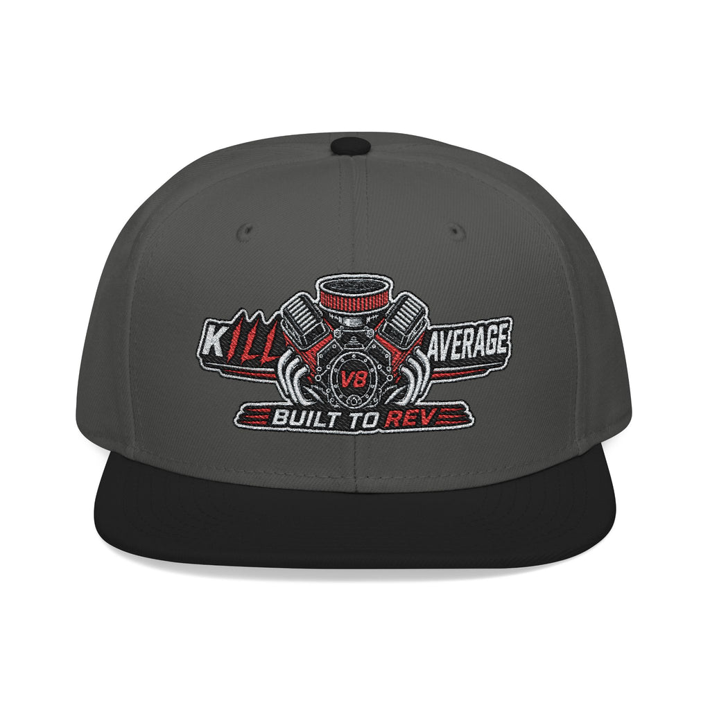 Kill Average Built to Rev V8 Embroidered Snapback Hat