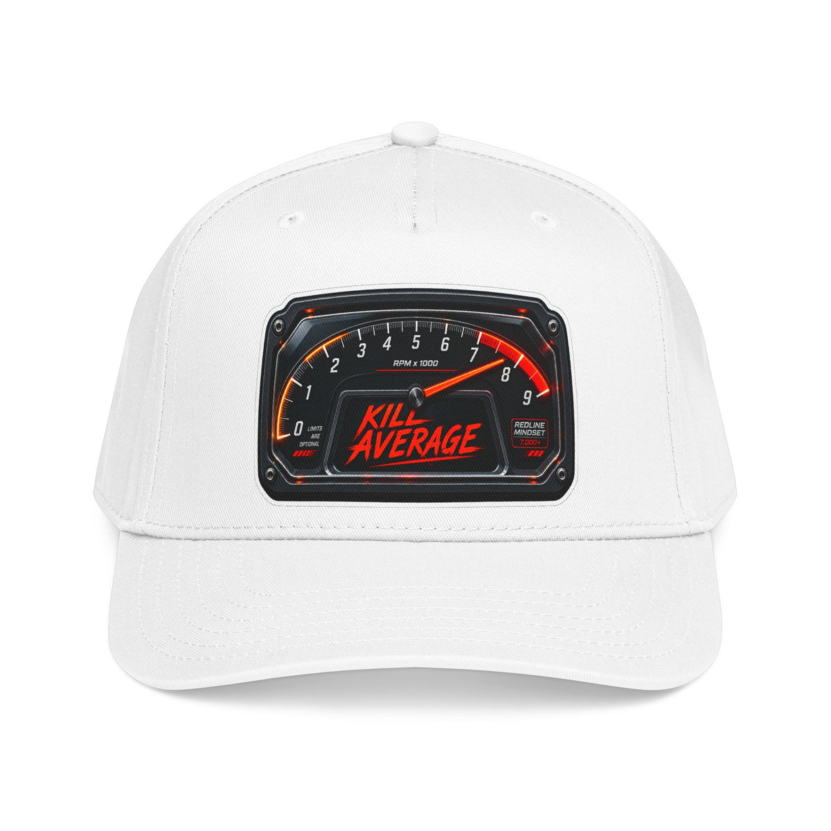 Kill Average Tachometer Racing Cap | Automotive Gearhead Baseball Hat