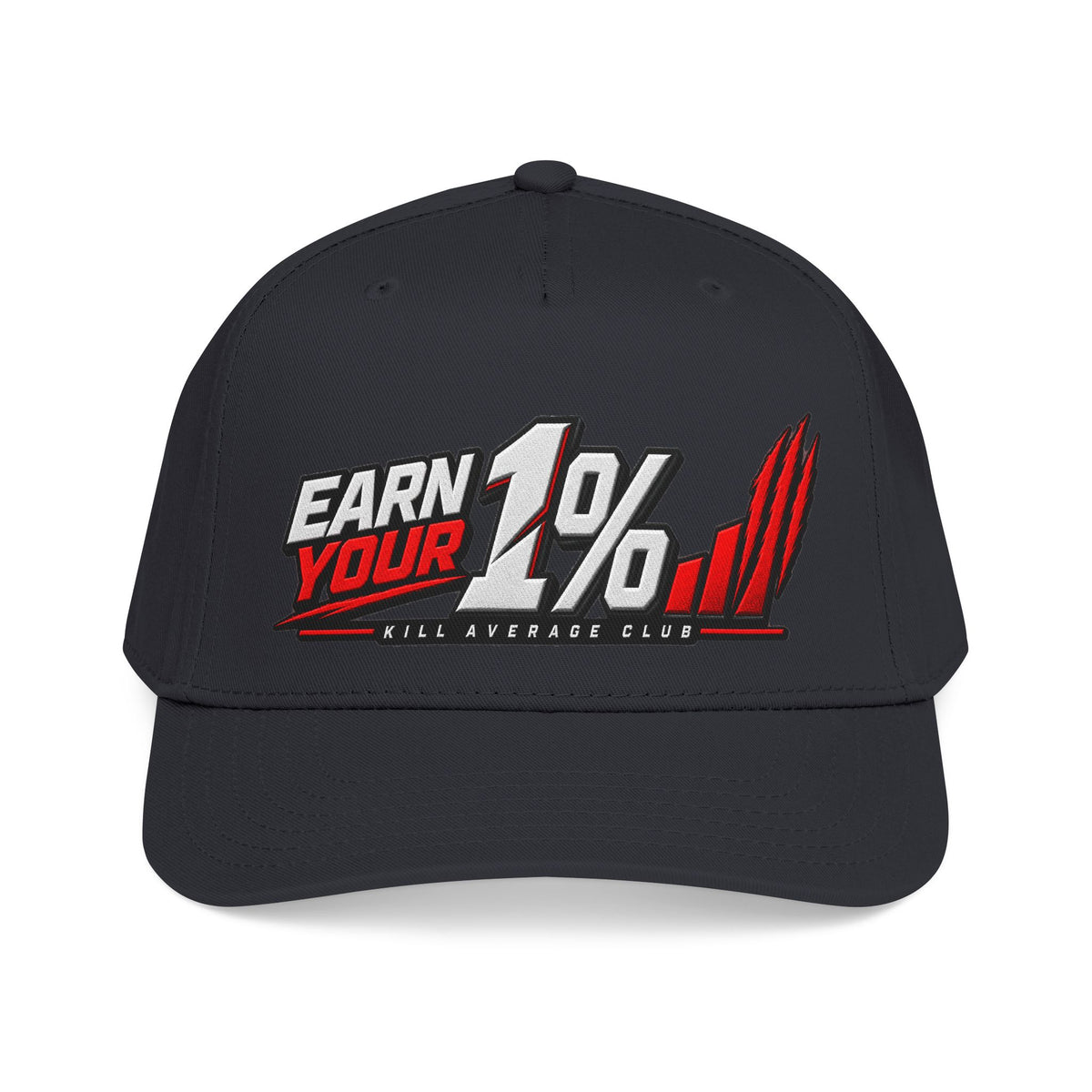 Earn Your 1% Baseball Cap — Motivational Performance Hat