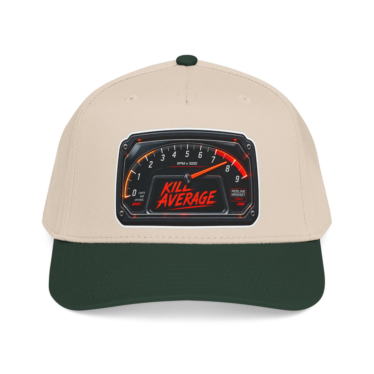 Kill Average Tachometer Racing Cap | Automotive Gearhead Baseball Hat