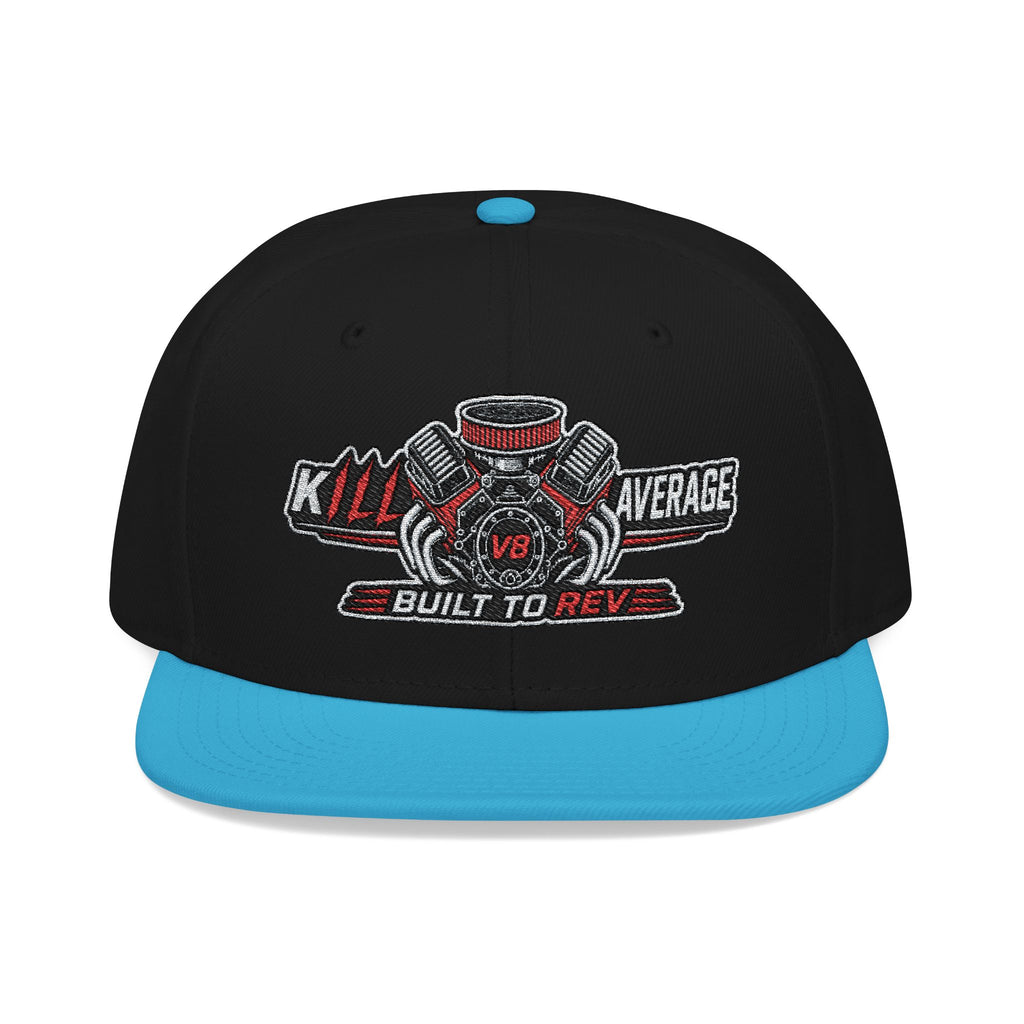 Kill Average Built to Rev V8 Embroidered Snapback Hat
