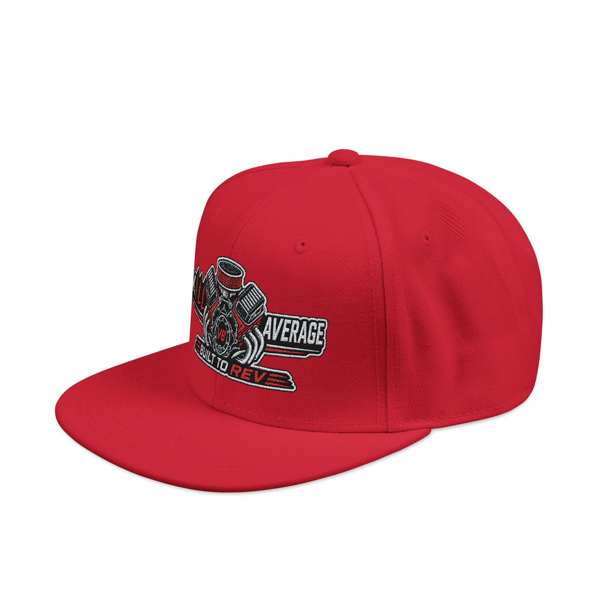 Kill Average Built to Rev V8 Embroidered Snapback Hat