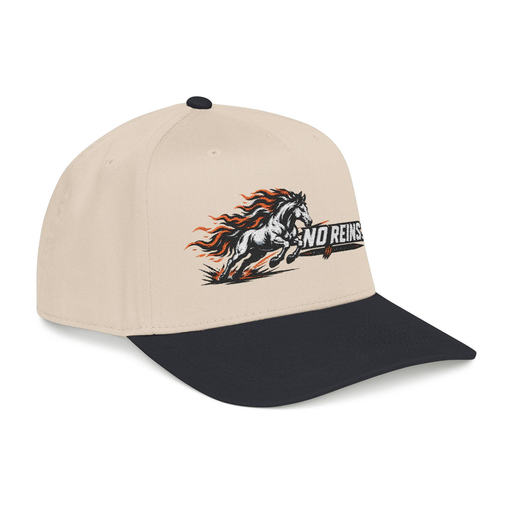 No Reins Horse Embroidered Baseball Cap | Kill Average Club