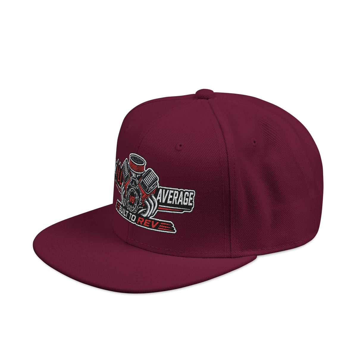 Kill Average Built to Rev V8 Embroidered Snapback Hat